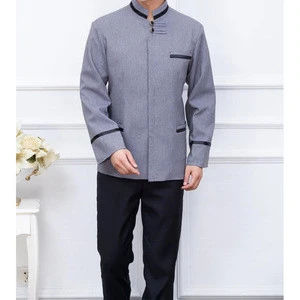 Factory Custom Best Hotel Housekeeping Service Staff Uniform