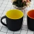 Import Factory direct cheap price matte ceramic mug inside color for drinking coffee from China