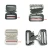 Import factory direct China supplier different colors side release metal buckles from China