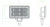 Import factory direct price high bright led agricultural flood light spot light work light waterproof IP67 rectangular heavy duty truck from China