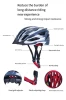 Factory direct sales Custom LED Light Smart Dust MTB Adult Sports Bike helmet bike
