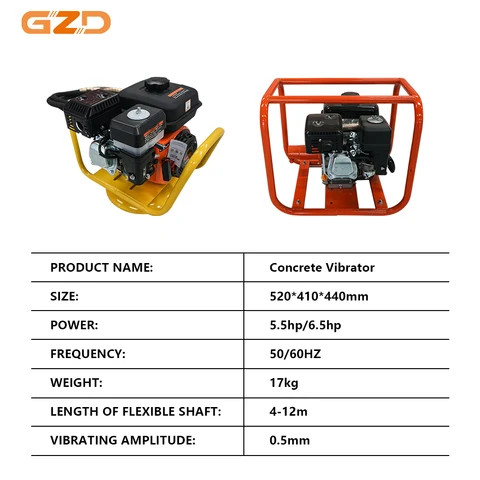Buy Factory Direct Sales Gasoline Engine Concrete Vibrator Internal ...