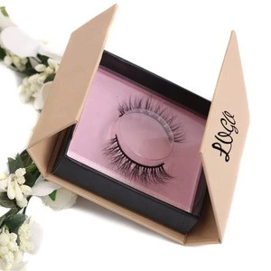 Factory Direct Supply Mink 3D Eyelashes False Eyelash Packaging Box, Qingdao Eyelash