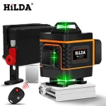 factory Green Laser Level 2 Line 1 Point 360 Rotary Lazer Line LJGSPY lithium-ion battery Cross line Level
