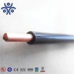 Factory hot sales insulated ground wire thhn copper cable 4AWG