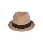factory manufacturer wholesale Beach Summer wide brim Foldable Straw fedora hat