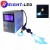 Factory new model 365nm 405nm uv led spot curing system for adhesive glue ultraviolet Curing 12mm 15mm Light Irradiation System