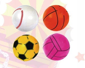 factory price high quality customer inflatable PVC sports beach ball handball