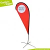 Factory price tension fabric commercial quick show sign pole base for teardrop flag