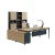 Import Factory Spot Goods Modern Particleboard Office Furniture Design / Home Office Desk from China
