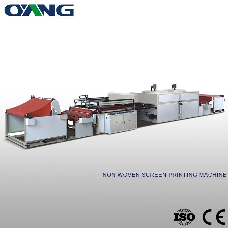Factory supplier fully automatic non woven textile rotary screen printing machine