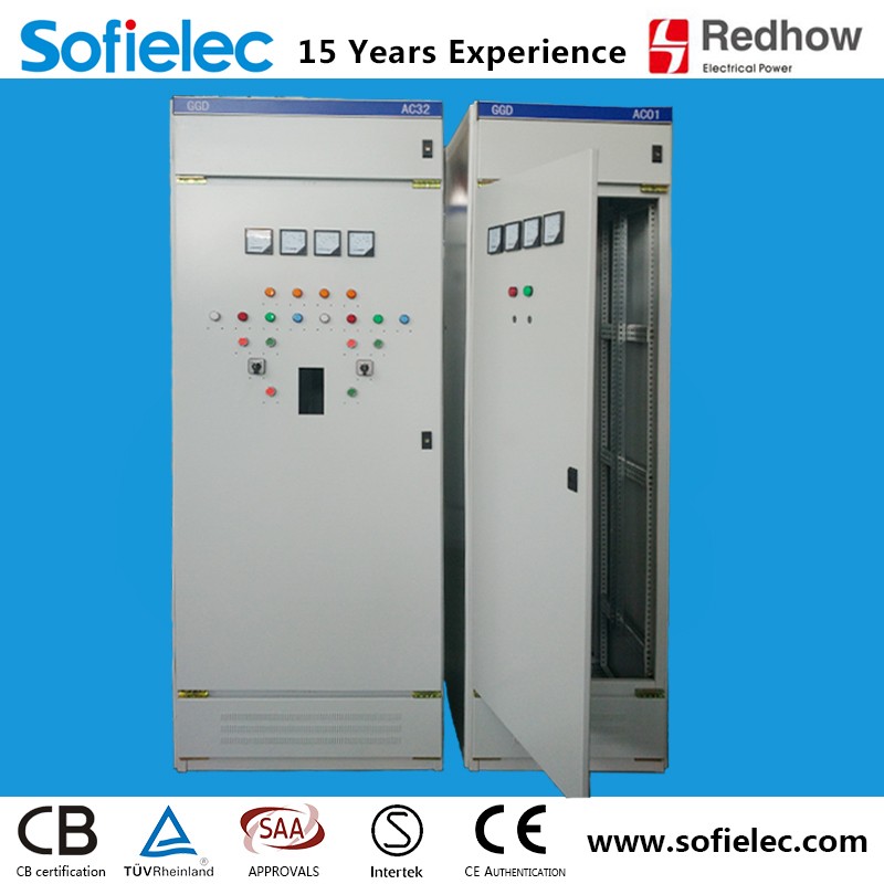 Factory supply indoor GGD series distribution system power equipment low voltage switchgear