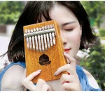 Factory supply kalimba 17 key thumb piano kalimba musical instrument steel keys