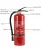 Import Factory wholesale 4kg Abc Dry Chemical Powder Fire Extinguisher CE Standard EN3 from China