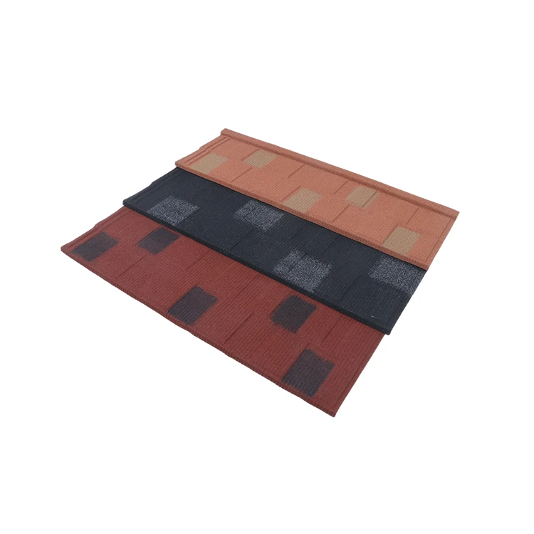 Factory Wholesale Colorful Stone Coated Metal Roof Tile