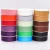 Import Factory wholesale custom gross grain 3-100mm 196 solid color 25mm braned grosgrain ribbon rolls from China