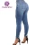 Import Fancy ripped demanda ripped skinny womens high waist denim jeans from China