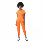 Fashion active scrubs cube candy sugar scrubs nursing scrubs uniform sets dresses skirts