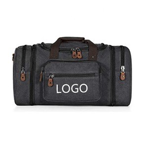 Fashion Durable Canvas Organizer Suitcase Set Luggage Travel Bag Trolley