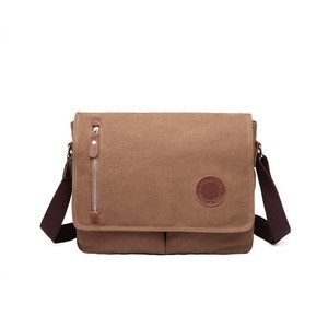 Fashion High Quality Wholesale Small Sling Side Bag Canvas Shoulder Messenger Bags For Men