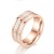 Import Fashion Trend Small Square Zircon Diamond Ring Stainless Steel Titanium Steel Ring Batch Electroplating Alloy Couple Ring from China
