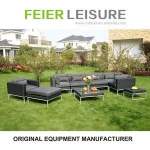 FEIER A6002SF Furniture Resin Wicker Outdoor Furniture Sofas