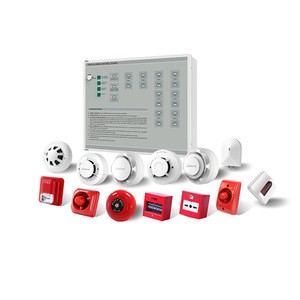 Fire 4 Zone Alarm Electric Fire Alarm Control Panel Switch