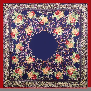Floral pattern Wholesale polyester head scarf