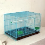 Foldable Steel Wire Mesh Square antique bird cages