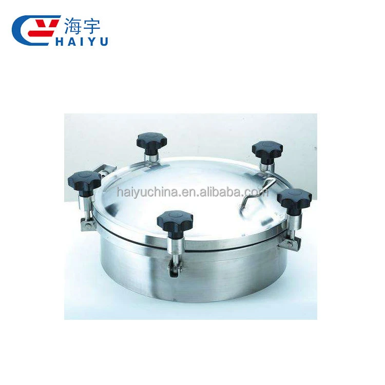 Food grade Circular type manhole cover without pressure