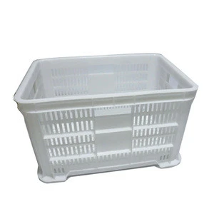 Food grade HDPE plastic packing crate/ custom shipping boxes