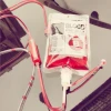 Food Grade Pvc Vampire Energy Drink Spouted Blood Bags For Juice