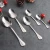 Import Food grade stainless steel cutlery set heavy duty dinner steak knife flatware set spoon fork silverware for restaurant dining from China