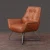 Import foshan furniture sofa chair genuine leather metal Iron frame leisure chair sofa for living room club from China