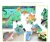 Import Four in one puzzle wooden storage box dinosaur engineering car series puzzle pieces from China