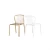 Import Free Sample Chrome White Black Iron Rrame Wire Side Dining Chair from China