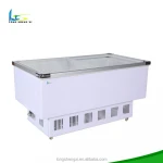 Frozen food/horizontal/food display deep freezer/cooling cabinet