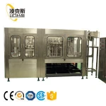 Full automatic bottle carbonated drink filling device for drinking