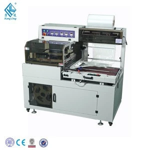 Full automatic L type shrink wrapper machine for carton boxes