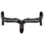 Full Carbon Fiber Road Bicycle Integrated handlebar, Handlebar with stem