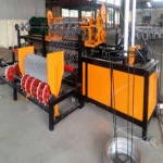 fully-automatic galvanized chain link fence netting machine