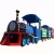 Import Fun fair amusement kid train track train theme park rides electric tourist train from China