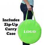Fun New Outdoor Flying Disc Toss Game Set, with 2 Discs and Case