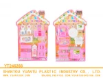 Funny miniature doll house furniture plastic pretend play toy role play toy furniture toy