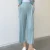 Import FXZ Custom ladies high waist loose pleated trousers women straight leg pants with slits from China