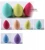 Import FY066 High quality free samples Colorful cosmetic oval shape non-latex free makeup sponge in cosmetic puff from China
