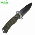 G10 Hiking Camping Fixed Blade Knife Cutter Utility Outdoor Tactical Combat Bowie Knife