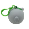 Gadgeteco-friendly plastic toys zoo animals bear squeeze bleeping pop tongue keyholder