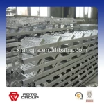 Galvanized foldable stairs steel ladder with rung