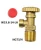 Import Gas Media Safety Valve Brass Gas Valve, LPG Gas Cylinder Control Valve from China